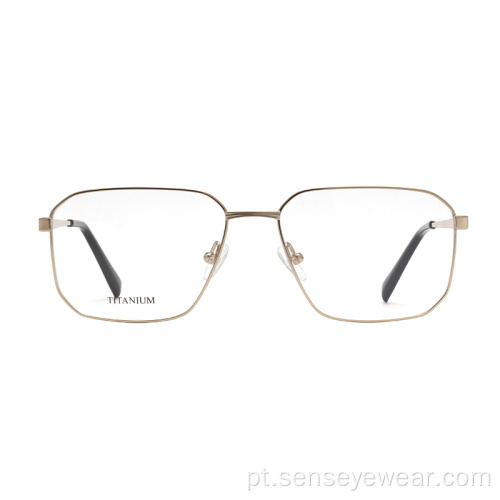 Eyewear óptico de óculos óptico de titânio unisex superior